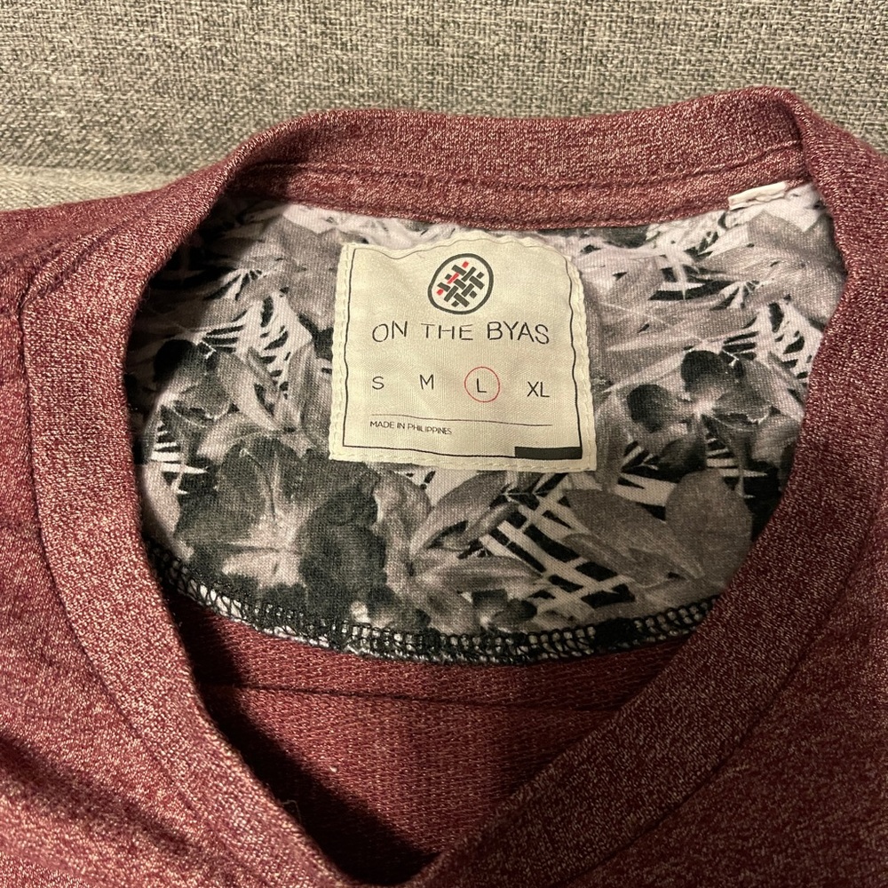 On the byas long sleeve shirt floral pocket